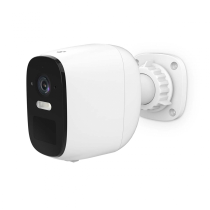 SmartLife Wi-Fi Camera voor Buiten met Accu | 4MP 1440p / 2560x1440 | IP66