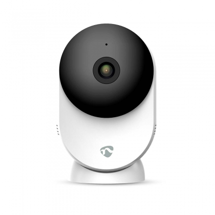 SmartLife Camera voor Binnen | Wi-Fi | 3MP Full HD 1296p | Cloud Opslag (optioneel) / microSD (niet inbegrepen) / Onvif | Met bewegingssensor | Nachtzicht | Wit