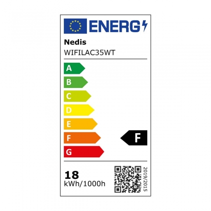 SmartLife Plafondlamp | Wi-Fi | RGB / Warm tot Koel Wit | Rond | Diameter: 260 mm | 1820 lm | 2700 - 6500 K | IP44 | Energieklasse: F | Android™ / IOS