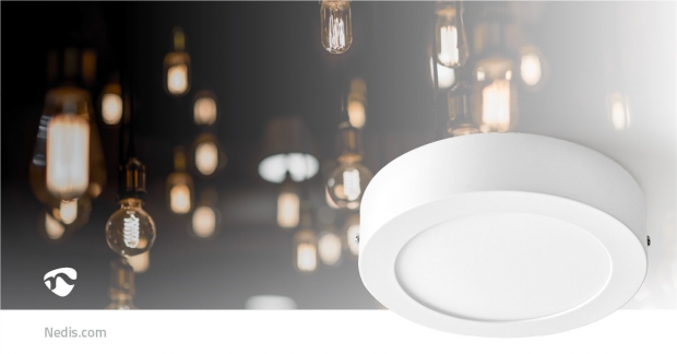 SmartLife Plafondlamp | Wi-Fi | Koel Wit / Warm Wit | Rond | Diameter | 800 lm | 2700 - 6500 K | IP20 | Energieklasse: G | Android™ / IOS