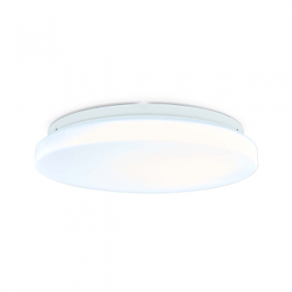 SmartLife Plafondlamp | Wi-Fi | RGB / Warm tot Koel Wit | Rond | Diameter: 260 mm | 1820 lm | 3000 - 6500 K | IP20 | Energieklasse: F | Android™ / IOS