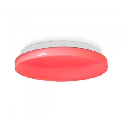 SmartLife Plafondlamp | Wi-Fi | RGB / Warm tot Koel Wit | Rond | Diameter: 260 mm | 1820 lm | 3000 - 6500 K | IP20 | Energieklasse: F | Android™ / IOS