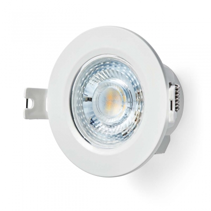 SmartLife Plafondlamp | Wi-Fi | Warm tot Koel Wit | Rond | Diameter: 52 mm | 360 lm | 2700 - 6500 K | IP20 | Energieklasse: F | Android™ / IOS