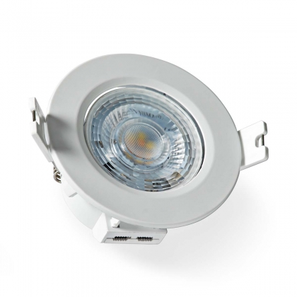 SmartLife Plafondlamp | Wi-Fi | Warm tot Koel Wit | Rond | Diameter: 52 mm | 360 lm | 2700 - 6500 K | IP20 | Energieklasse: F | Android™ / IOS