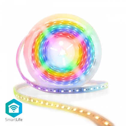 SmartLife LED Strip | Wi-Fi | Meerkleurig | SMD | 5.00 m | IP65 | 2700 K | 960 lm | Android™ / IOS