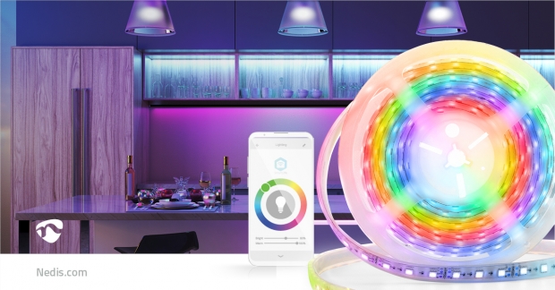 SmartLife LED Strip | Wi-Fi | Meerkleurig | SMD | 5.00 m | IP65 | 2700 K | 960 lm | Android™ / IOS