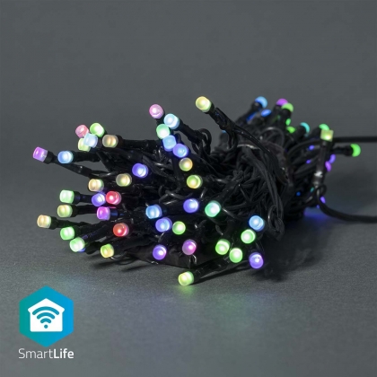 SmartLife-kerstverlichting | Koord | Wi-Fi | RGB | 42 LED's | 5.00 m | Android™ / IOS