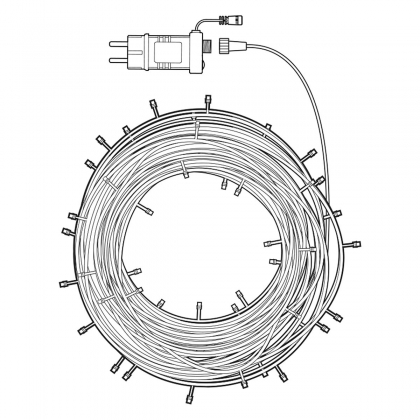 SmartLife-kerstverlichting | Koord | Wi-Fi | RGB | 42 LED's | 5.00 m | Android™ / IOS