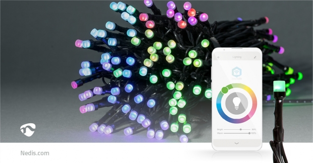 SmartLife-kerstverlichting | Koord | Wi-Fi | RGB | 84 LED's | 10.0 m | Android™ / IOS