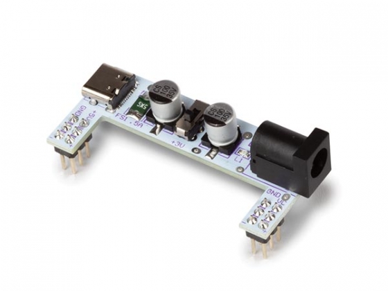 BREADBOARD VOEDINGSMODULE 3.3 V/5 V