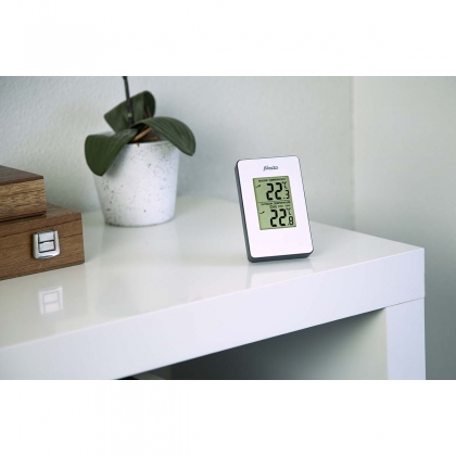 Weerstation met draadloze sensor wit