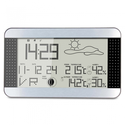 Weerstation met draadloze sensor Silver