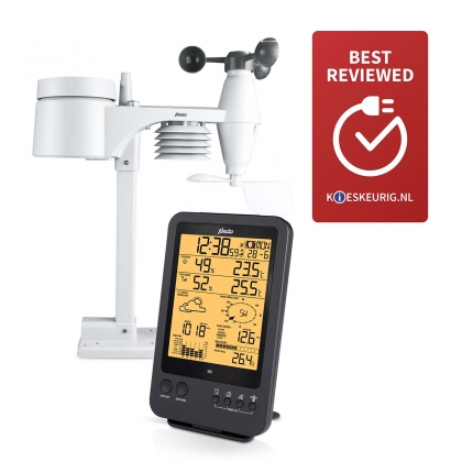 WS-4700 Professioneel weerstation met draadloze sensor zwart