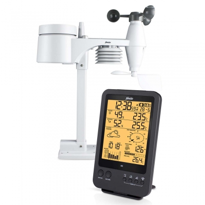 WS-4700 Professioneel weerstation met draadloze sensor zwart