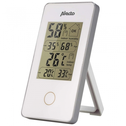 Digitale binnenthermometer wit