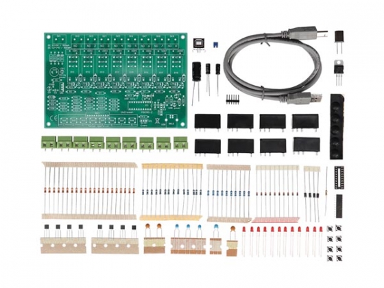 8-KANAALS USB RELAISKAART