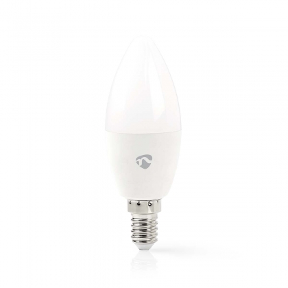 SmartLife Multicolour Lamp | Zigbee 3.0 | E14 | 470 lm | 4.9 W | RGB / Warm tot Koel Wit | 2200 - 6500 K | Android™ / IOS | Kaars | 1 Stuks