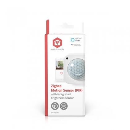 SmartLife Bewegingssensor | Zigbee 3.0 | Batterij Gevoed / USB Gevoed | Detectiehoek: 100 ° | Detectiebereik: 7 m | Max. batterijduur: 24 Maanden | Wit