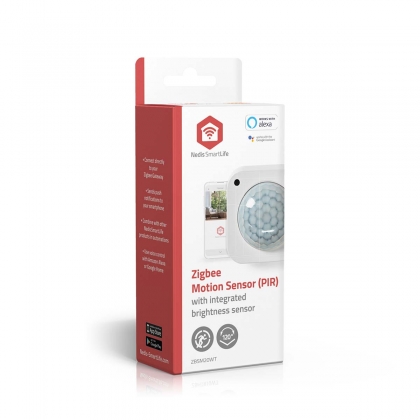 SmartLife Bewegingssensor | Zigbee 3.0 | Batterij Gevoed / USB Gevoed | Detectiehoek: 100 ° | Detectiebereik: 7 m | Max. batterijduur: 24 Maanden | Wit