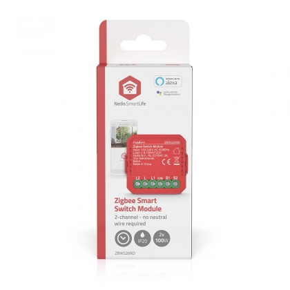 SmartLife Modules | Zigbee 3.0 | 2x100 W | Kroonsteen | App beschikbaar voor: Android™ / IOS