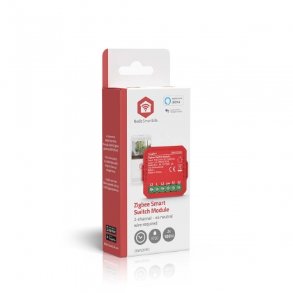 SmartLife Modules | Zigbee 3.0 | 2x100 W | Kroonsteen | App beschikbaar voor: Android™ / IOS