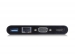 USB-C naar HDMI of VGA-Multiport Adapter 4K met Ethernet en USB-Hub - 4K @ 30 Hz - 0.15 m