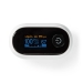 SmartLife Pulse Oximeter | Bluetooth® | OLED-Scherm | Anti-bewegingsinterferentie / Auditief alarm / Hoge precisie sensor / Perfusie-index / Polsslag / Zuurstofverzadiging (SpO2) | Wit