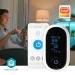 SmartLife Pulse Oximeter | Bluetooth® | OLED-Scherm | Anti-bewegingsinterferentie / Auditief alarm / Hoge precisie sensor / Perfusie-index / Polsslag / Zuurstofverzadiging (SpO2) | Wit