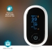 SmartLife Pulse Oximeter | Bluetooth® | OLED-Scherm | Anti-bewegingsinterferentie / Auditief alarm / Hoge precisie sensor / Perfusie-index / Polsslag / Zuurstofverzadiging (SpO2) | Wit