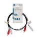 Stereo-Audiokabel | 2x RCA Male | 2x RCA Male | Vernikkeld | 1.00 m | Rond | Zwart | Label