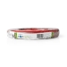 Speaker-Kabel | 2 x 0.35 mm² | CCA | 100.0 m | Rond | PVC | Rood / Zwart | Folieverpakking