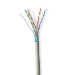 Netwerk Kabel Rol | CAT6 | Solid | F/UTP | CCA | 50.0 m | Binnenshuis | Rond | PVC | Grijs | Trekdoos