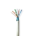 Netwerk Kabel Rol | CAT6 | Solid | F/UTP | Koper | 100.0 m | Binnenshuis | Rond | LSZH | Grijs | Trekdoos