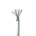 Netwerk Kabel Rol | CAT6 | Stranded | F/UTP | Koper | 50.0 m | Binnenshuis | Rond | LSZH | Grijs | Trekdoos