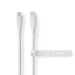 Lightning Kabel | USB 2.0 | Apple Lightning 8-Pins | USB-C™ Male | 480 Mbps | Vernikkeld | 1.50 m | Rond | Silicone | Wit | Doos