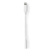 Lightning-Adapter | Apple Lightning 8-Pins | 3,5 mm Female | Vernikkeld | 0.10 m | Rond | PVC