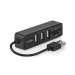 USB-Hub | 1x USB-A | 3x USB A Female | 5-Poorts poort(en) | USB 2.0 | USB Gevoed | SD & MicroSD