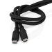 USB-Kabel | USB 3.2 Gen 1 | USB-C™ Male | USB-C™ Male | 60 W | 8K@30Hz | 5 Gbps | Vernikkeld | 1.50 m | Rond | Silicone | Zwart | Doos