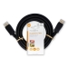 DisplayPort-Kabel | DisplayPort Male | DisplayPort Male | 8K@60Hz | Vernikkeld | 3.00 m | Rond | PVC | Zwart | Label