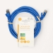 CAT5e Netwerkkabel | SF/UTP | RJ45 Male | RJ45 Male | 3.00 m | Rond | PVC | Blauw | Label