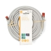 CAT6 Netwerkkabel | RJ45 Male | RJ45 Male | S/FTP | 20.0 m | Rond | LSZH | Grijs | Label