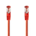 CAT6 Netwerkkabel | RJ45 Male | RJ45 Male | S/FTP | 10.0 m | Rond | LSZH | Rood | Label