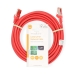 CAT6 Netwerkkabel | RJ45 Male | RJ45 Male | S/FTP | 5.00 m | Rond | LSZH | Rood | Label