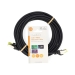 CAT7 Netwerkkabel | S/FTP | RJ45 Male | RJ45 Male | 5.00 m | Snagless | Rond | LSZH | Zwart | Label