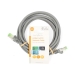 Cat 8.1 Netwerkkabel | S/FTP | RJ45 Male | RJ45 Male | 3.00 m | Rond | LSZH | Grijs | Label