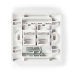 Netwerk Keystone-voorplaat | Frontplaat RJ45 | 2 poort(en) | ABS | Wit | Envelop