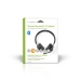 PC-Headset | On-Ear | Stereo | Bluetooth | Inklapbare Microfoon | Zwart