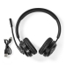 PC-Headset | On-Ear | Stereo | Bluetooth | Inklapbare Microfoon | Zwart