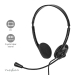 PC-Headset | On-Ear | Stereo | USB Type-A / USB Type-C™ | Inklapbare Microfoon | Zwart