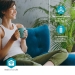 SmartLife Mobiele Aircooler | Watertankcapaciteit: 5 l | 3 Snelheden | 215 m³/h | Zwenkfunctie | Afstandsbediening | Uitschakeltimer | Ioniserende functie